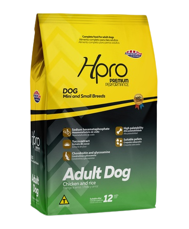 Logotipo produto Hpro Adult Dog Raças Mini e Pequenas 15kg