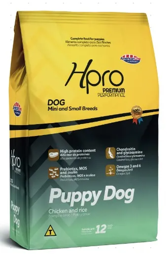 Logotipo produto Hpro Puppy Dog Mini and Small Breeds 15KG