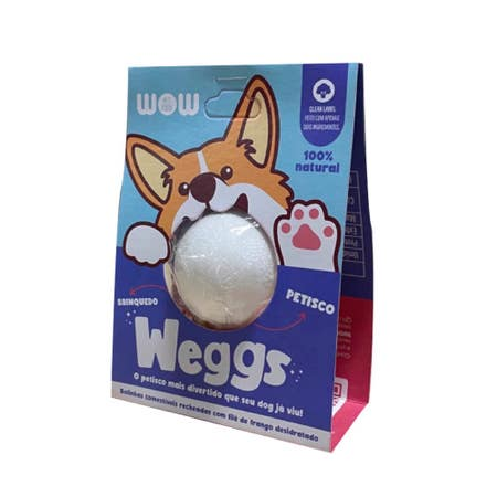 Logotipo produto WOW WEGGS SABOR FRANGO 1 UN